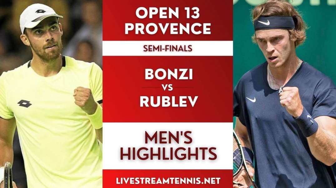 Open 13 Provence ATP Semi-Final 2 Highlights 2022