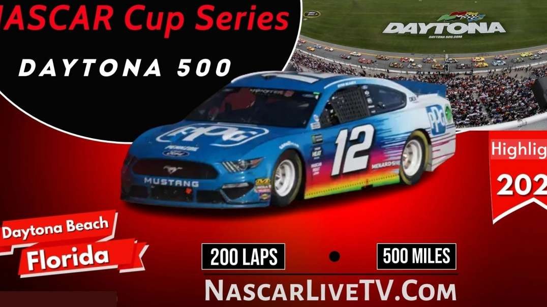 Daytona 500 Highlights NASCAR Cup Series 2022