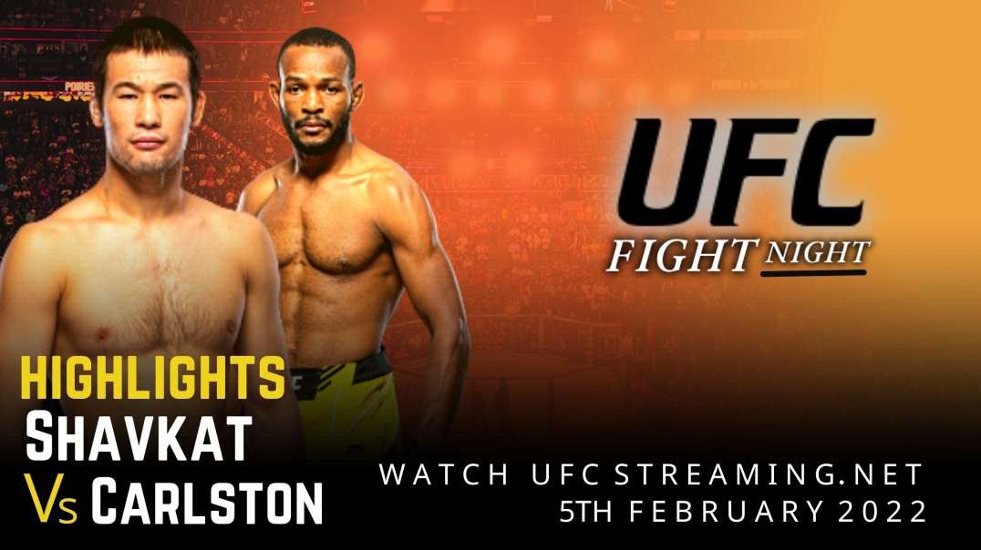UFC Fight Night | Shavkat vs Carlston Highlights 2022