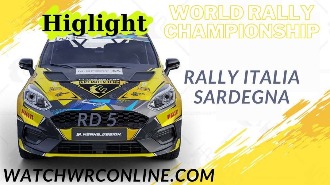 Rally Italia Sardegna 2021 Highlights WRC
