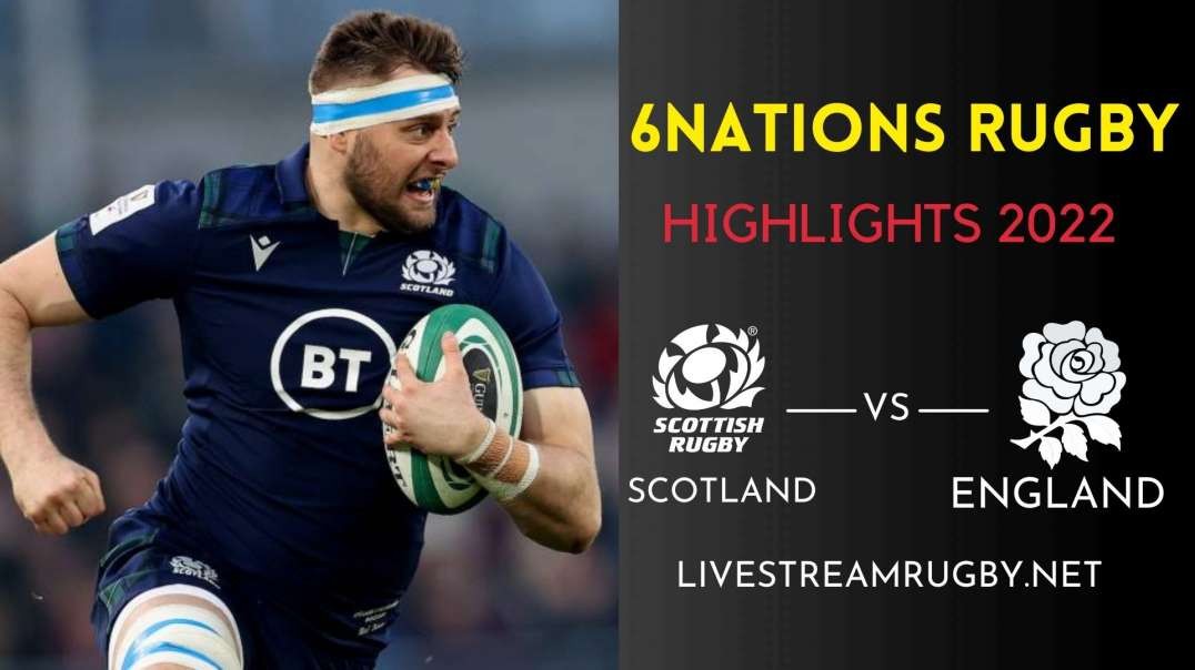Scotland vs England Highlights Rd 1 Six Nations