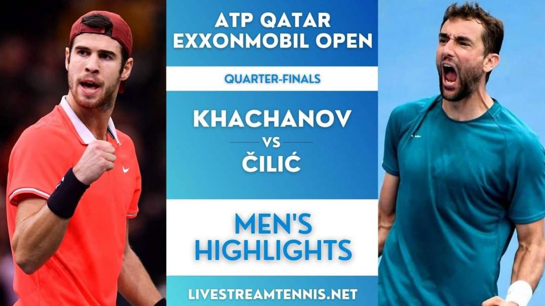 Qatar Open ATP Quarter-Final 1 Highlights 2022