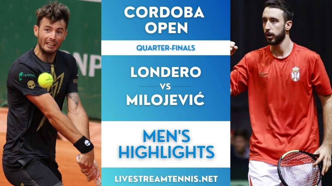 Cordoba Open ATP Quarter-Final 4 Highlights 2022