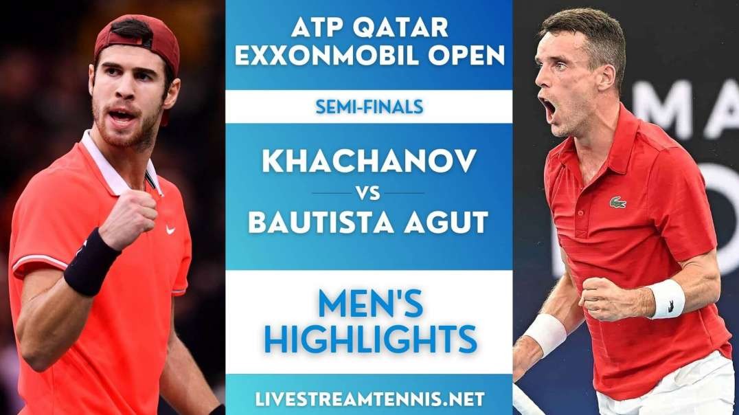 Qatar Open ATP Semi-Final 1 Highlights 2022