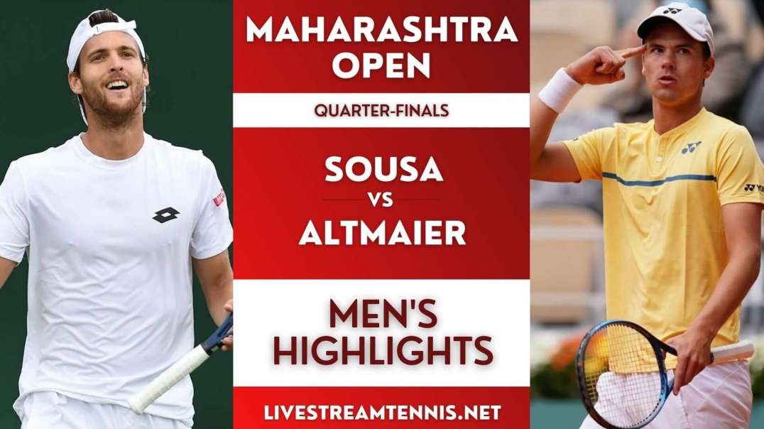 Maharashtra Open ATP Quarter-Final 2 Highlights 2022