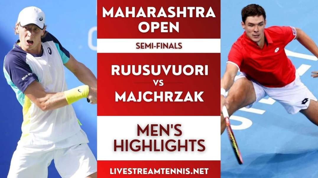 Maharashtra Open ATP Semi-Final 2 Highlights 2022