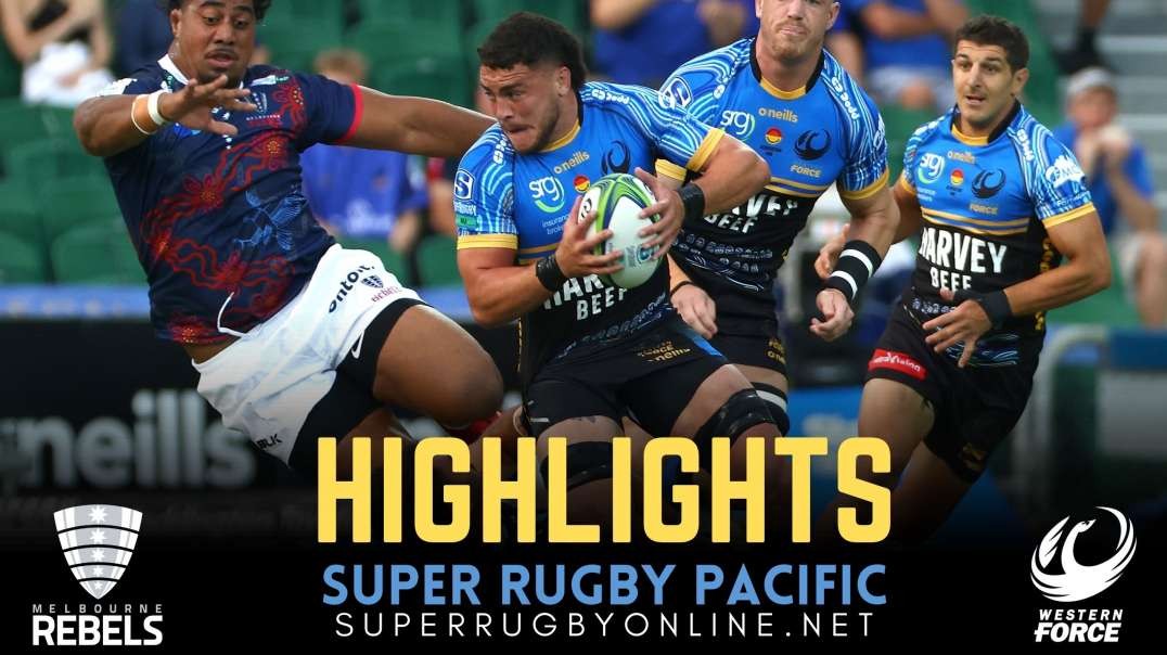 Rebels vs Force Highlights 2022 | Rd 2 Super Rugby Pacific