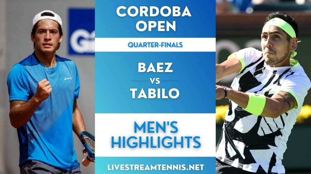 Cordoba Open ATP Quarter-Final 2 Highlights 2022