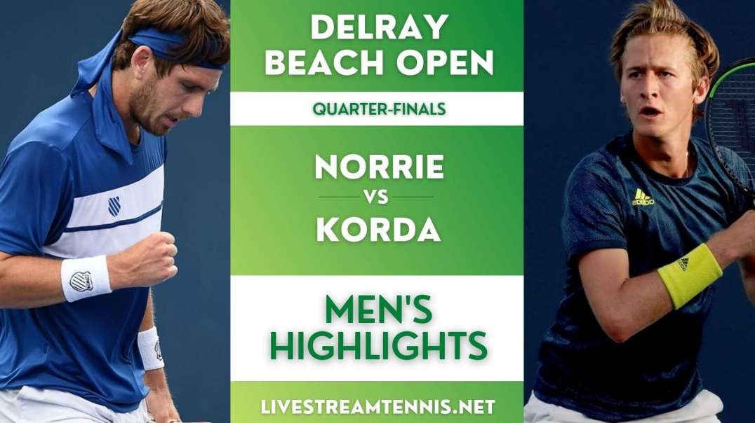 Delray Beach Open ATP Quarter-Final 4 Highlights 2022