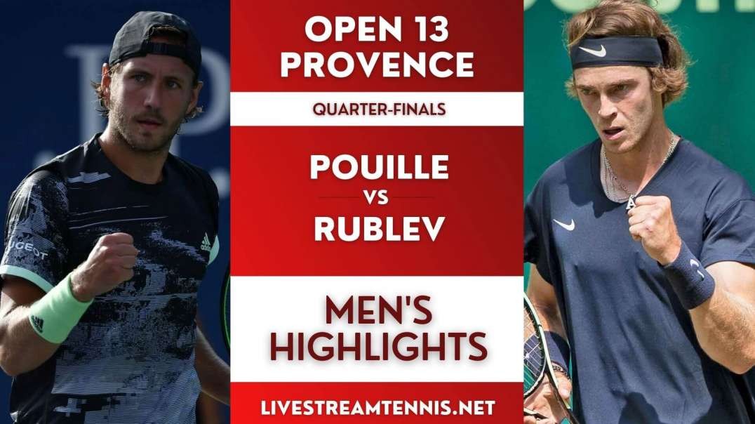 Open 13 Provence ATP Quarter-Final 2 Highlights 2022