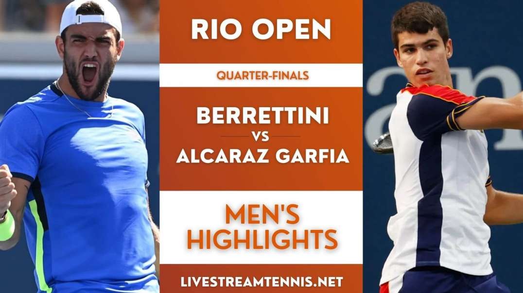 Rio Open ATP Quarter-Final 1 Highlights 2022