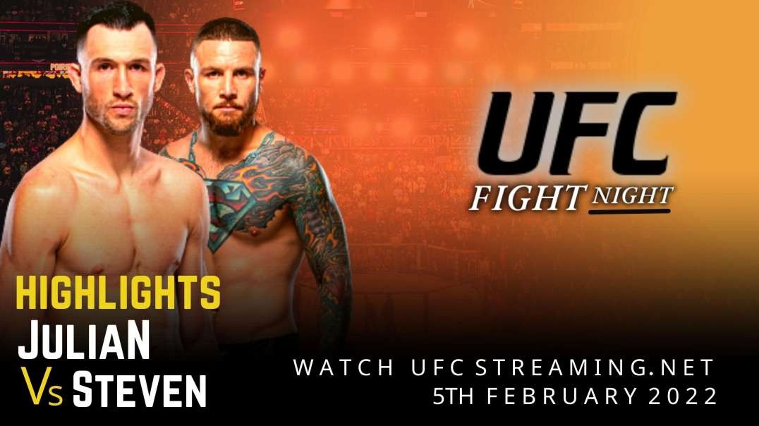 UFC Fight Night | Julian vs Steven Highlights 2022