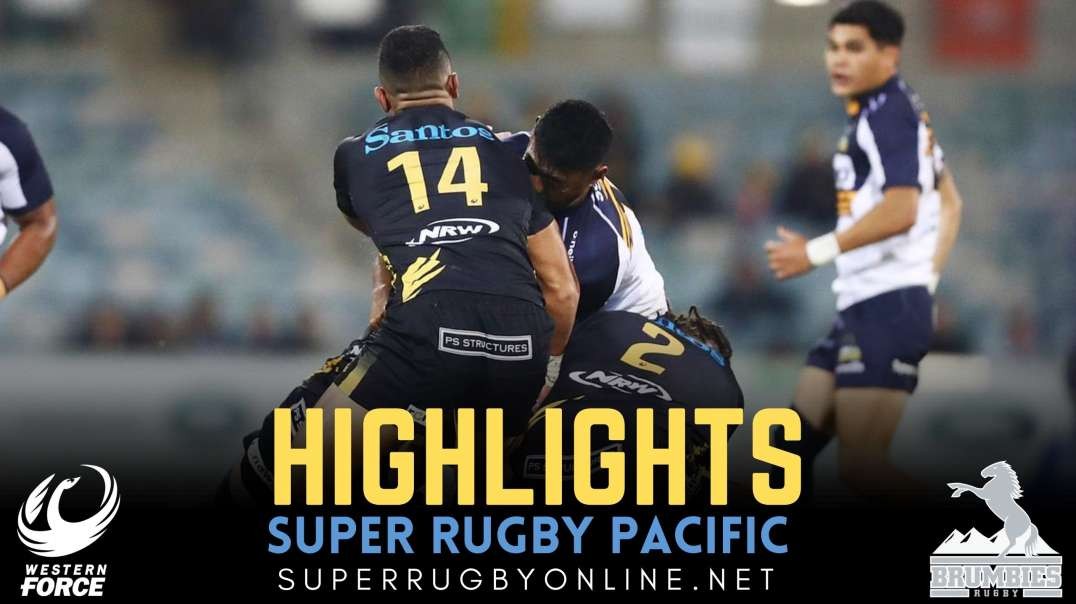 Force vs Brumbies Highlights 2022 Rd 6 | Super Rugby Pacific