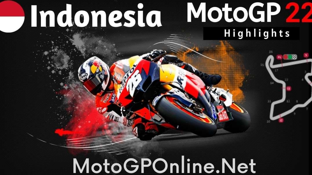MotoGP Indonesia Grand Prix Highlights 2022