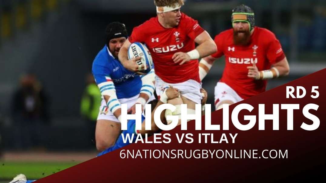 Wales vs Italy Rd 5 Highlights 2022 | Six Nations Rugby