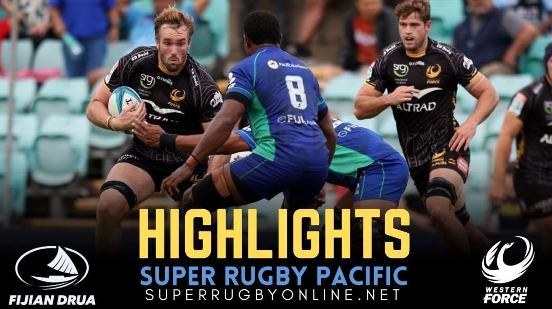 Fijian Drua vs Force Highlights 2022 Rd 5 | Super Rugby Pacific