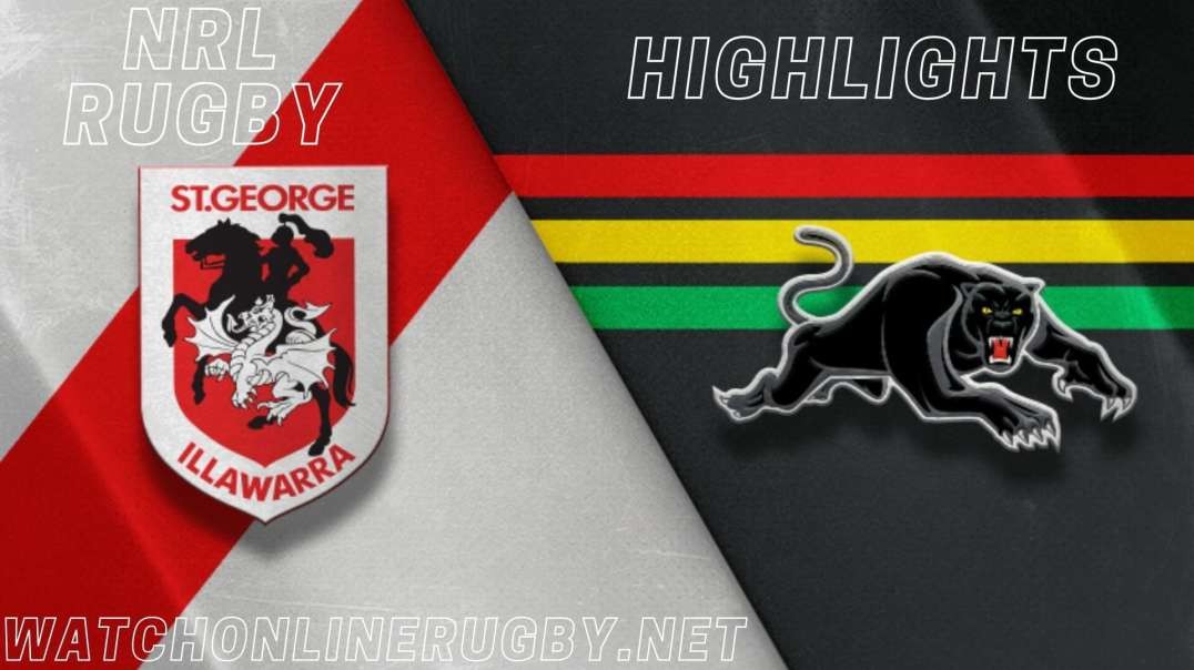 Dragons vs Panthers RD 2 Highlights 2022 NRL Rugby