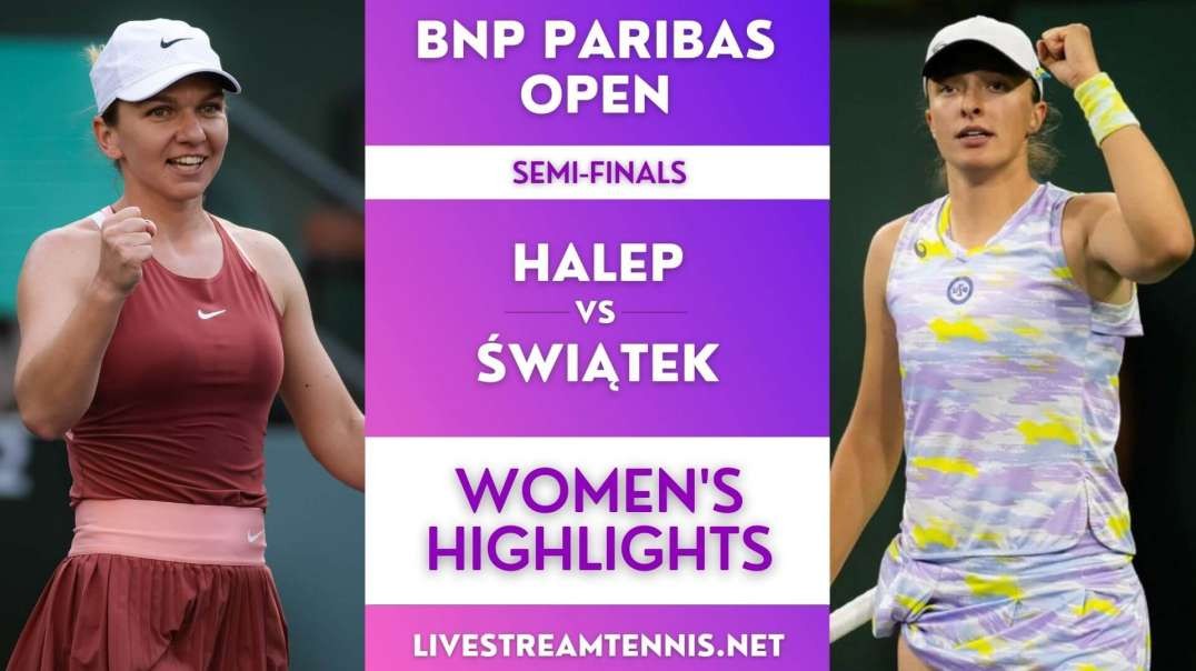 BNP Paribas Ladies Semi-Final 2 Highlights 2022