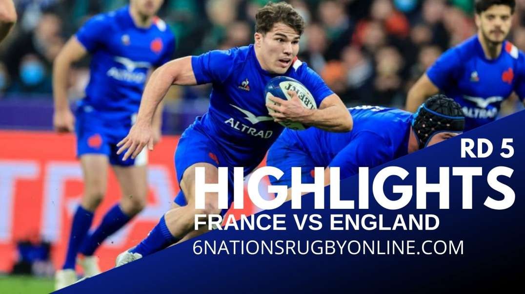 France vs England Rd 5 Highlights 2022 | Six Nations Rugby