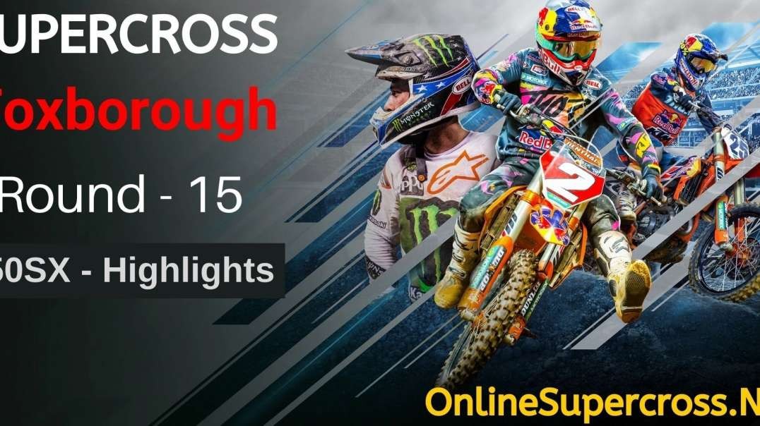 Foxborough Round 15 Supercross 250SX Highlights 2022