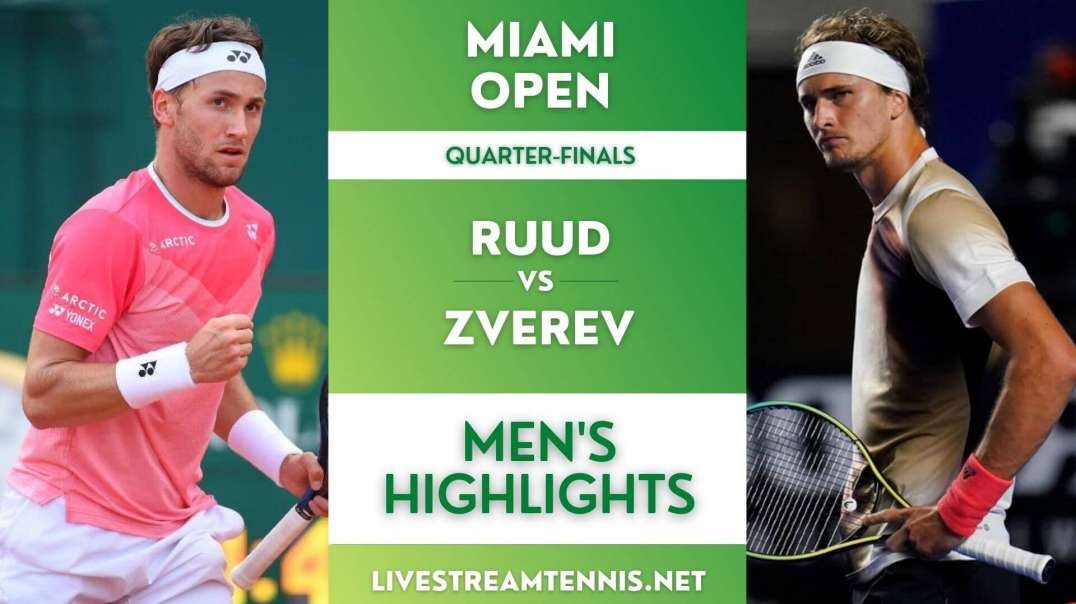 Miami Open Gents Quarterfinal 2 Highlights 2022