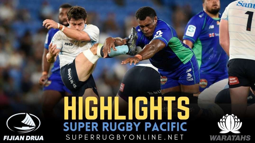 Fijian Drua vs Waratahs Highlights 2022 Rd 7 | Super Rugby Pacific