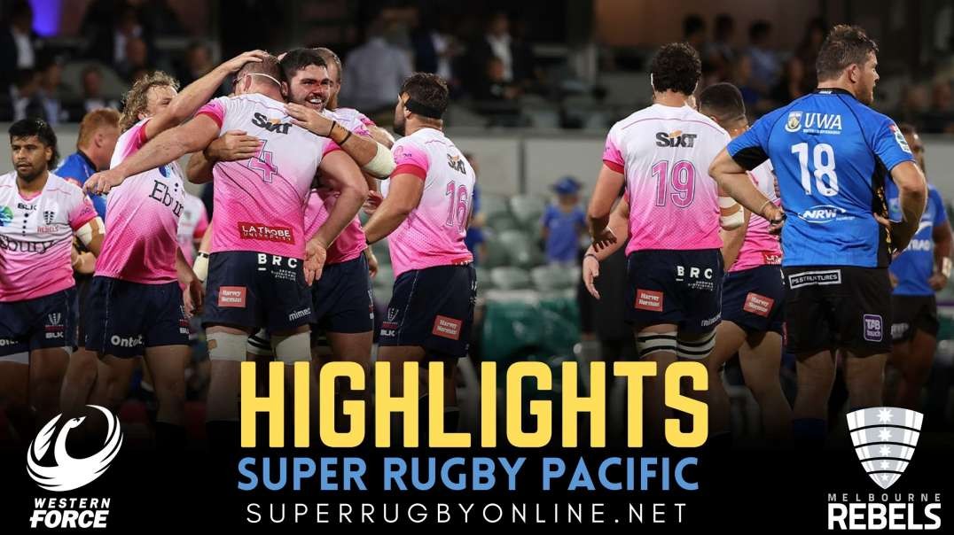 Force vs Rebels Highlights 2022 Rd 8 | Super Rugby Pacific