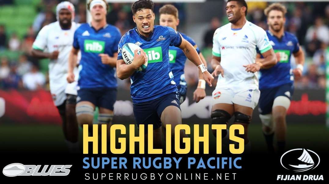 Blues vs Fijian Drua Highlights 2022 Rd 10 | Super Rugby Pacific