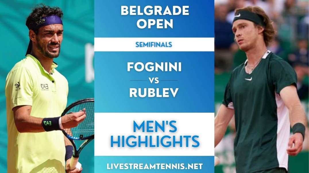 Belgrade Open Gents Semifinal 1 Highlights 2022