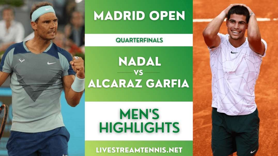 Madrid Open Gents Quarterfinal 2 Highlights 2022