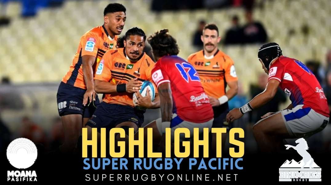 Moana Pasifika vs Brumbies Highlights 2022 Rd 15 | Super Rugby Pacific