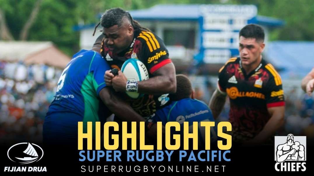 Fijian-Drua vs Chiefs Highlights 2022 Rd 15 | Super Rugby Pacific