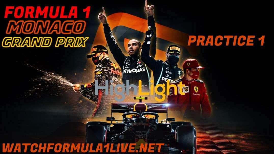 FP1 Monaco Grand Prix Highlights 2022 Formula 1