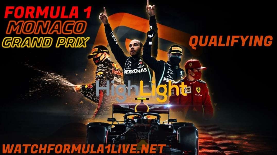 Qualifying Monaco Grand Prix Highlights 2022 Formula 1