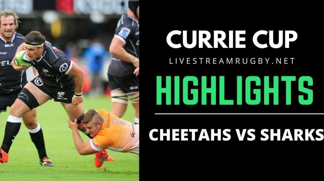 Cheetahs vs Sharks Rd 11 Highlights 2022 | Carling Currie Cup