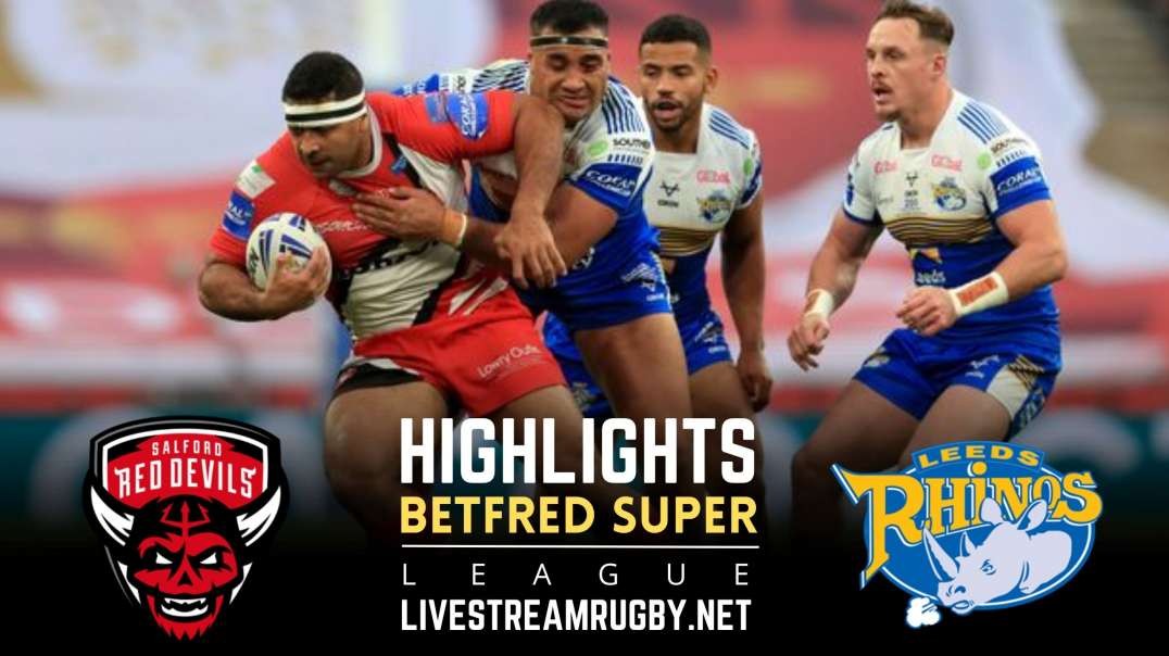 Red Devils vs Leeds Rhinos Rd 12 Highlights 2022 | Betfred Super League