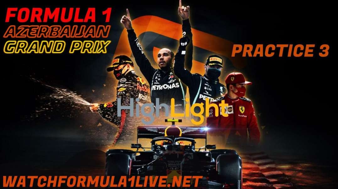 FP3 Azerbaijan Grand Prix Highlights 2022 Formula 1