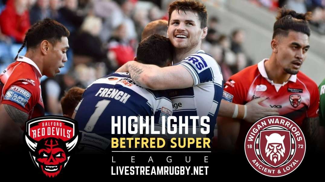 Red Devils vs Wigan Warriors Rd 15 Highlights 2022 | Betfred Super League