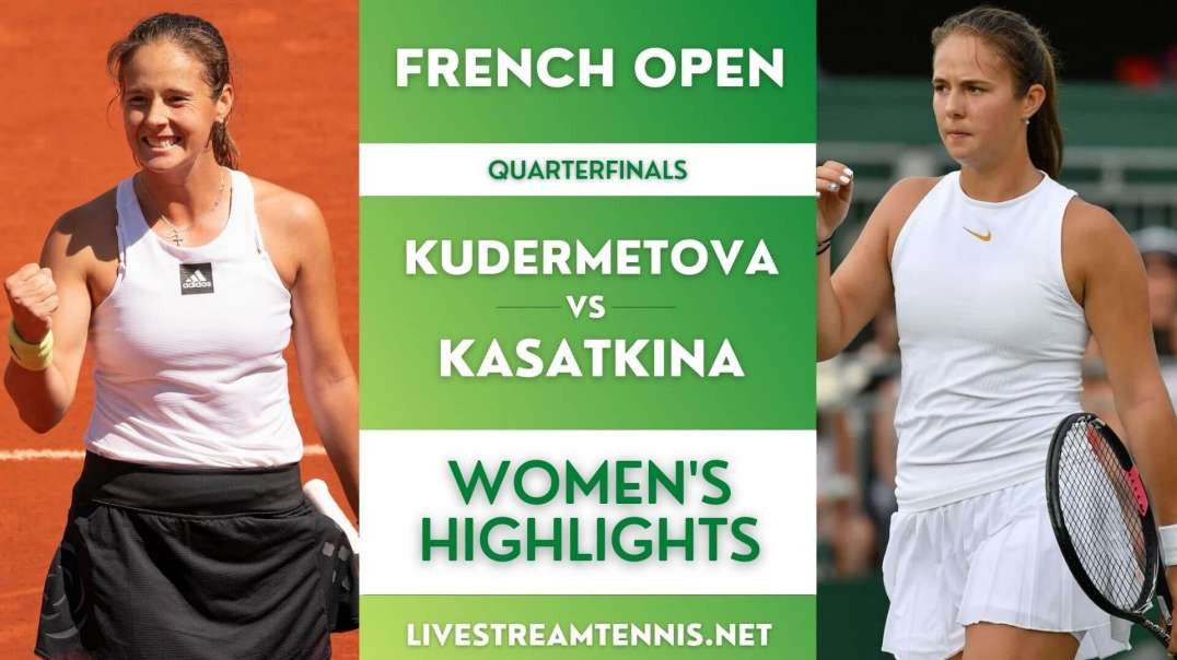 Roland Garros Ladies Quarterfinal 4 Highlights | French Open 2022
