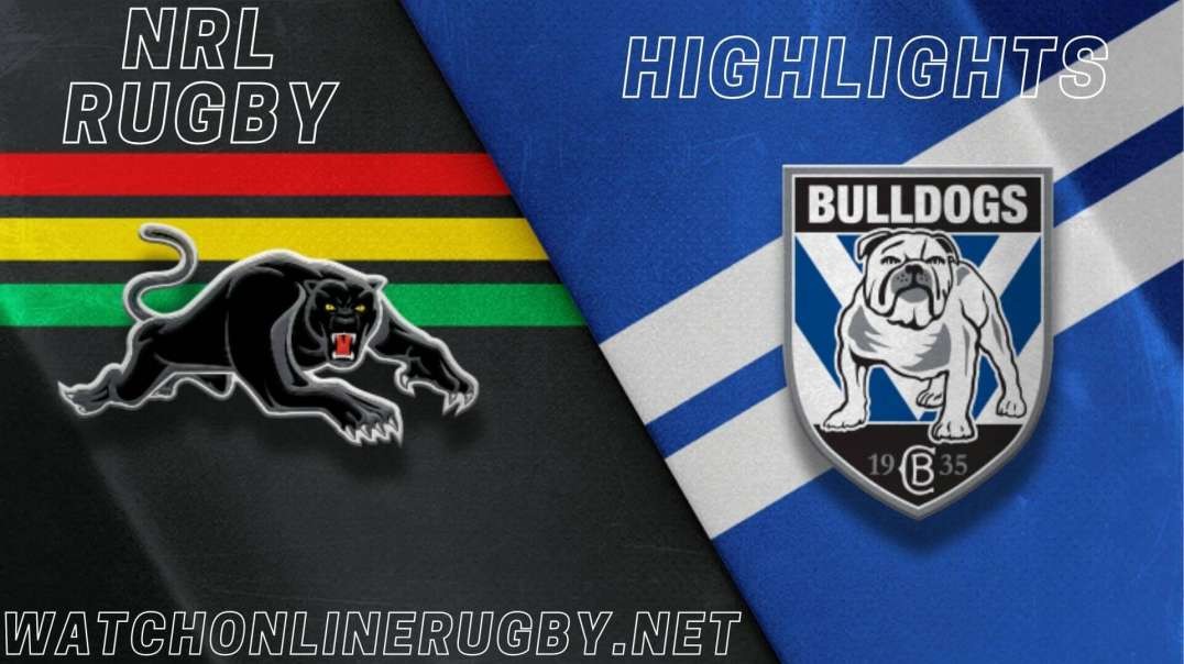 Panthers vs Bulldogs RD 13 Highlights 2022 NRL Rugby