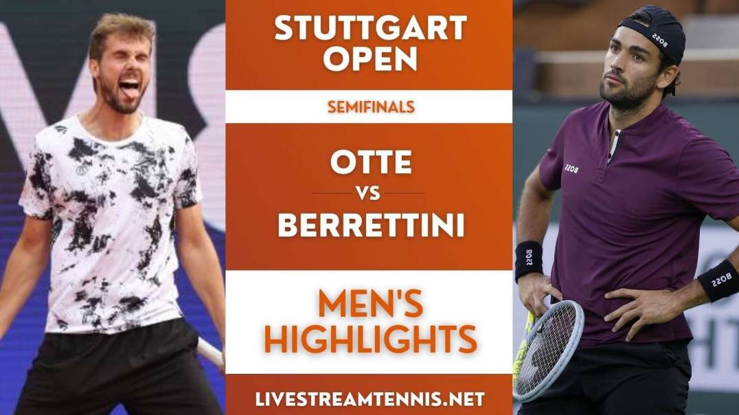 Stuttgart Open Gents Semifinal 2 Highlights 2022