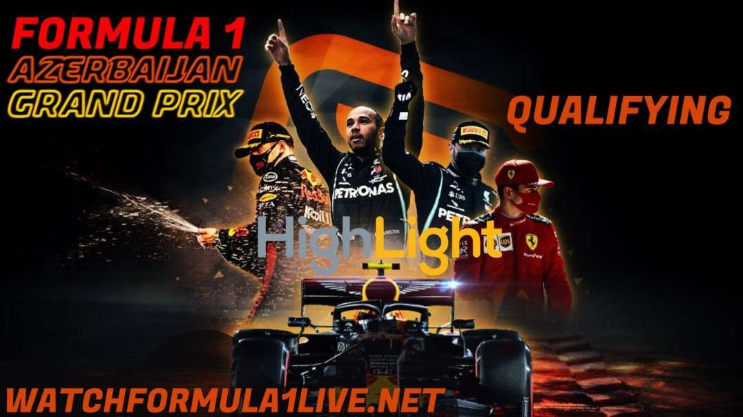Qualifying Azerbaijan Grand Prix Highlights 2022 Formula 1