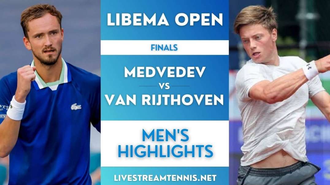 Libema Open Gents Final Highlights 2022