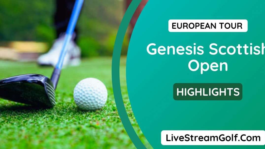 Genesis Scottish Open Day 2 Highlights: European Tour 2022