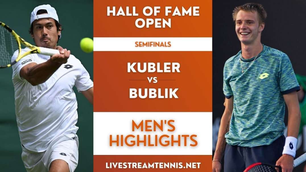 Hall Of Fame Open Gents Semifinal 2 Highlights 2022