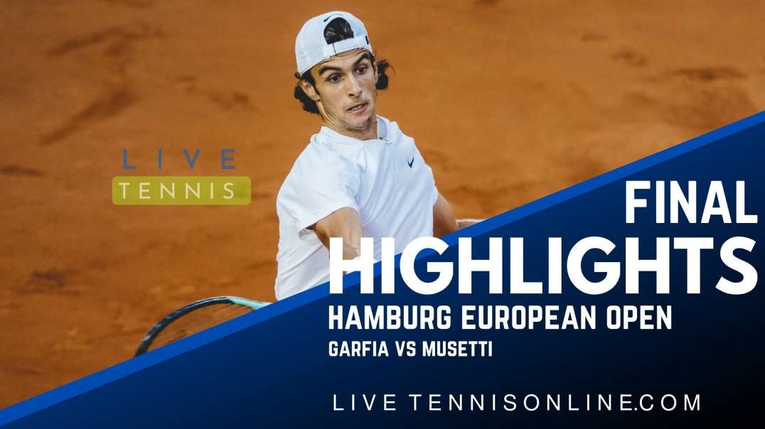Garfia vs Musetti Final Highlights 2022 | Hamburg European Open