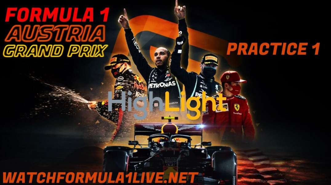 FP1 Austria Grand Prix Highlights 2022 Formula 1