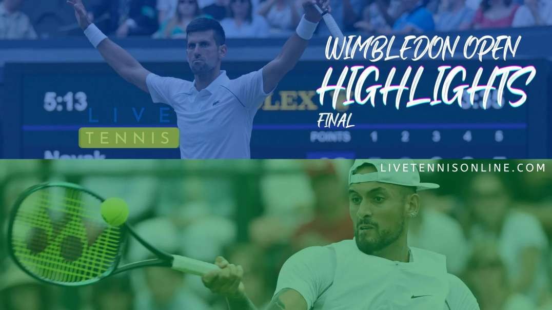 Djokovic Vs Kyrgios Final Highlights 2022 | Wimbledon Open