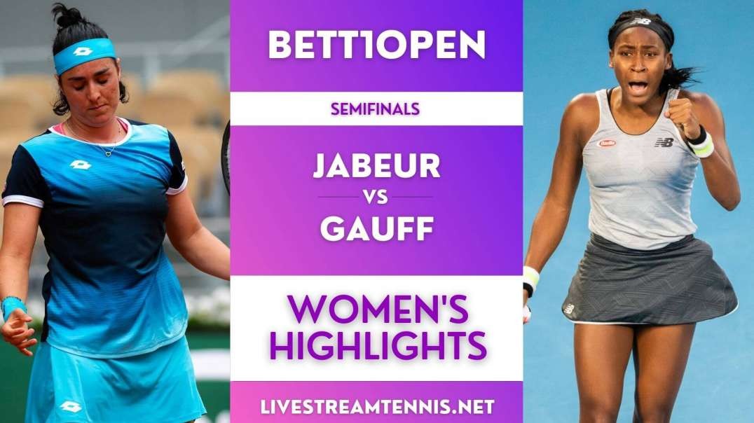 Bett1Open Ladies Semifinal 1 Highlights 2022