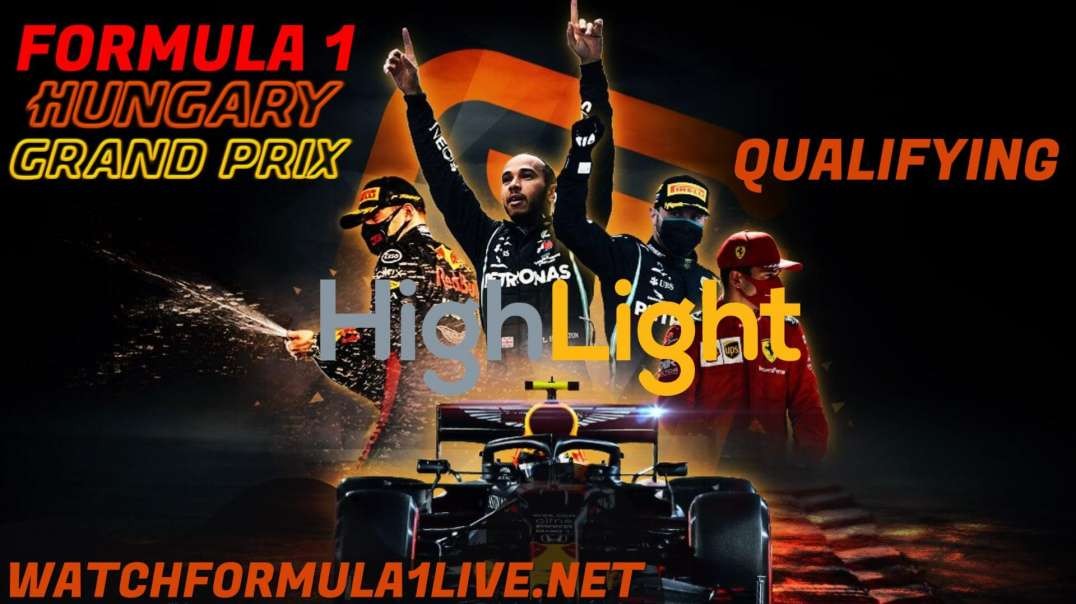 Qualifying Hungary Grand Prix Highlights 2022 Formula 1